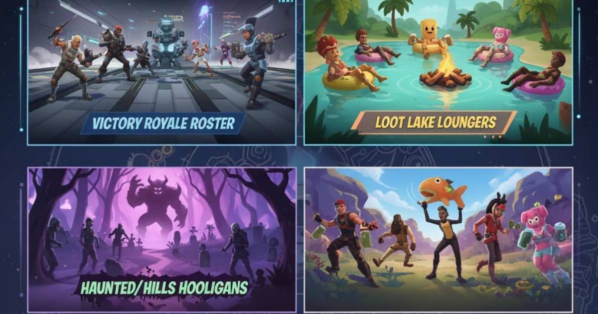 Fortnite Group Chat Names