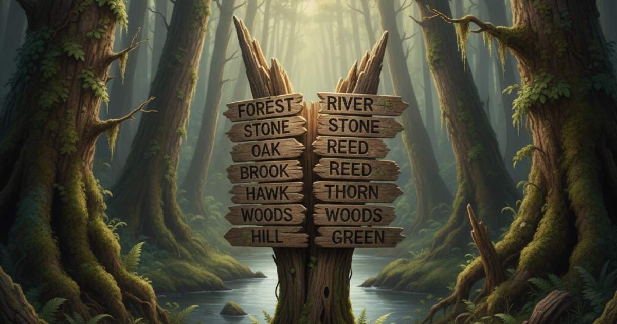 Last Names That Mean Nature