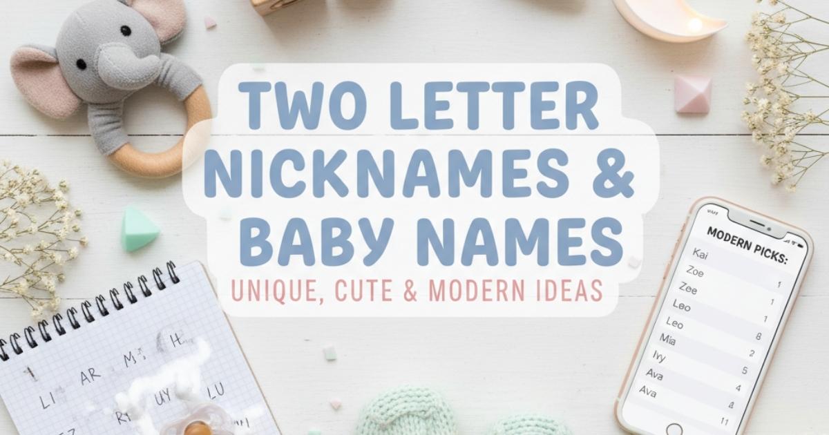 Two Letter Nicknames