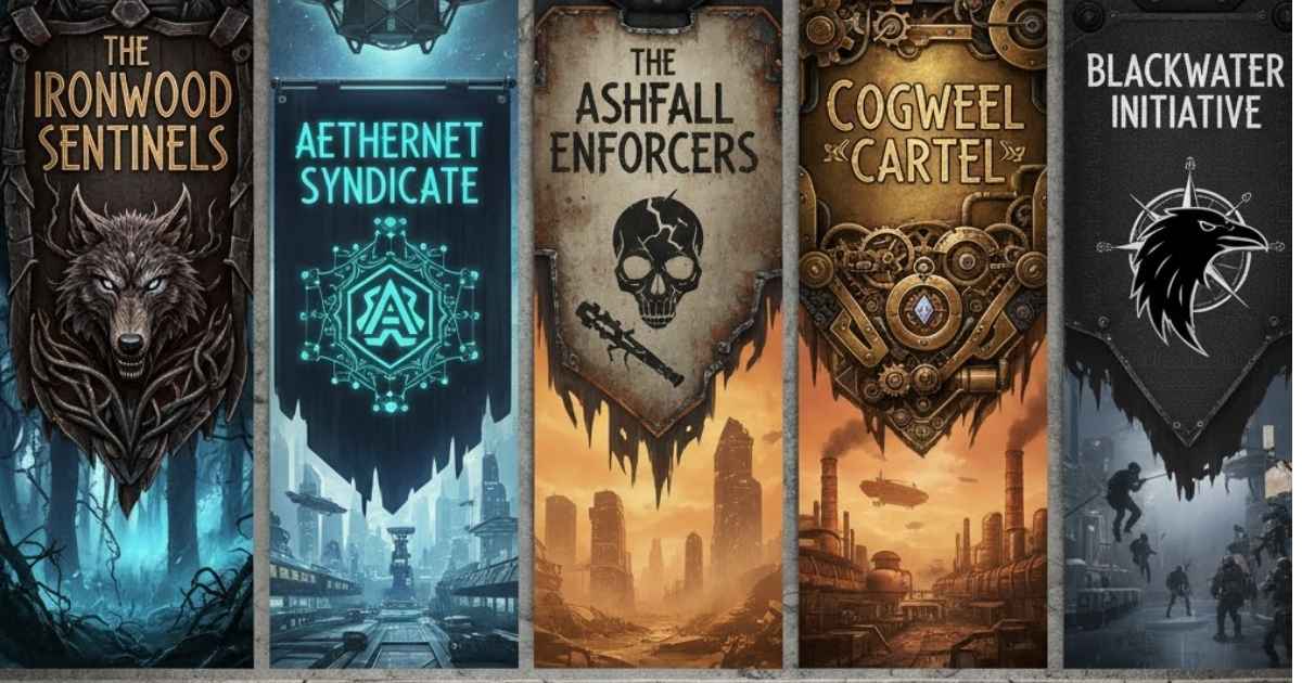 Unique & Powerful Faction Names for Every Theme