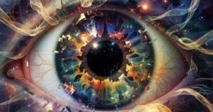 Abstract Eye Art Cosmic Vision Galaxy Eye Image & Names ideas