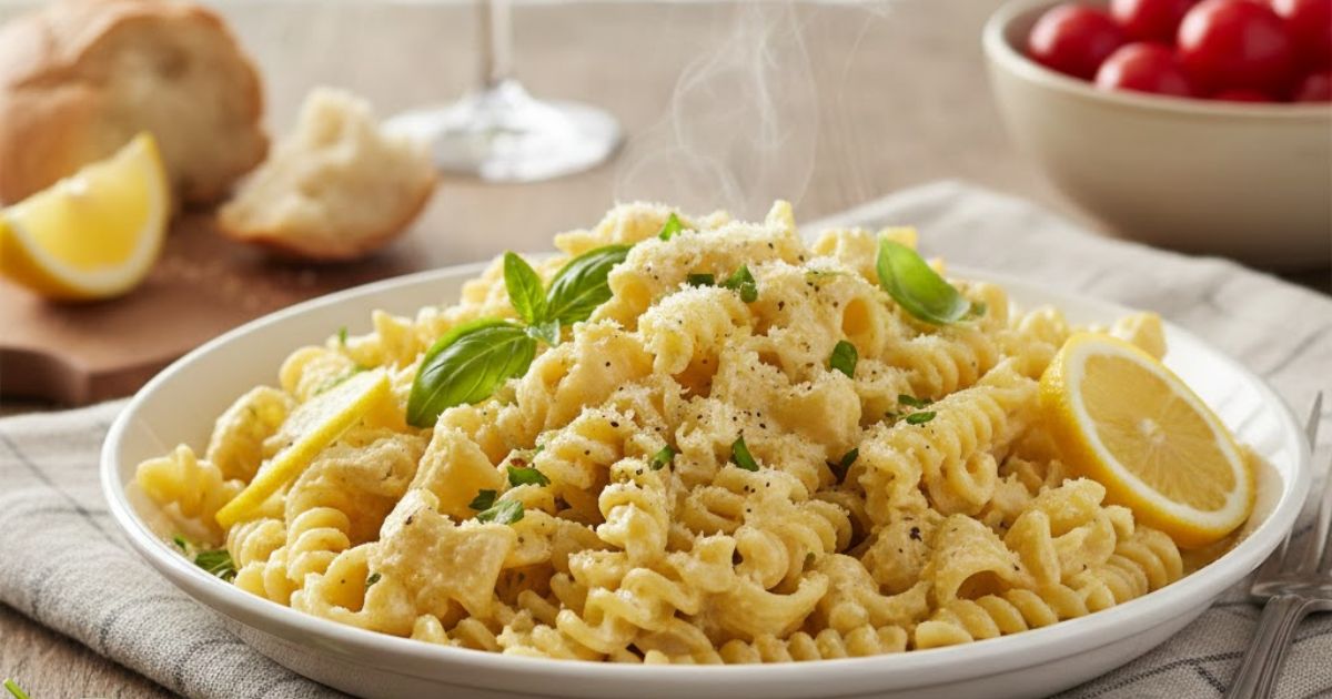 Lemon Ricotta Pasta Quick & Easy Recipe ideas