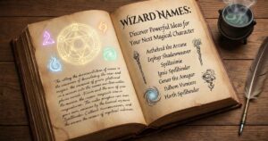 Wizard Names Discover Powerful Ideas for Your Next Magical Character